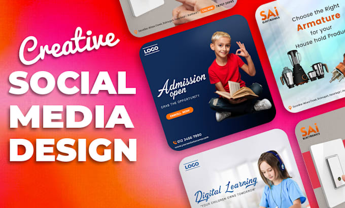 design facebook post, instagram post