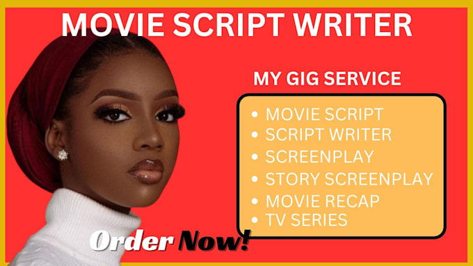 do movie script writing or simply screenwriting for you