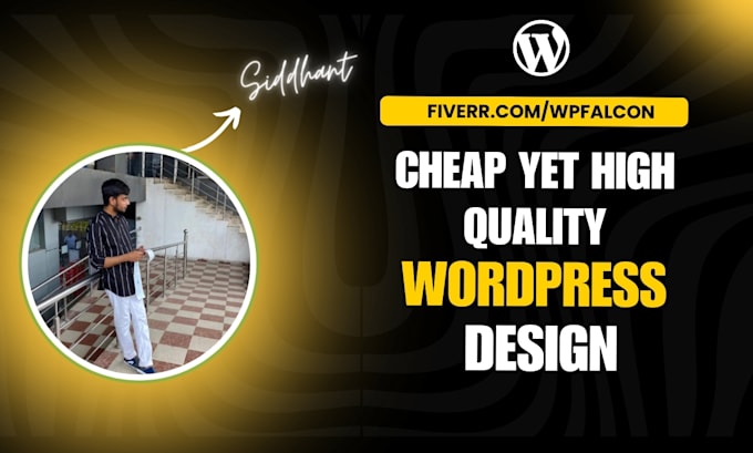 design a cheap yet high quality wordpress website