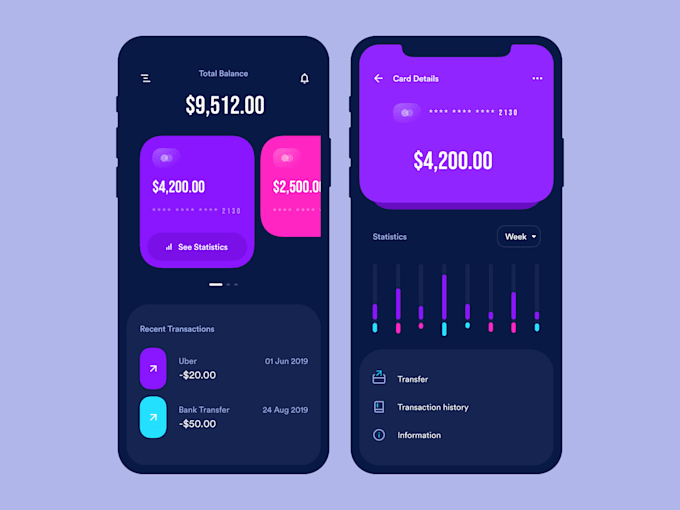 develop fintech apps and digital banking apps