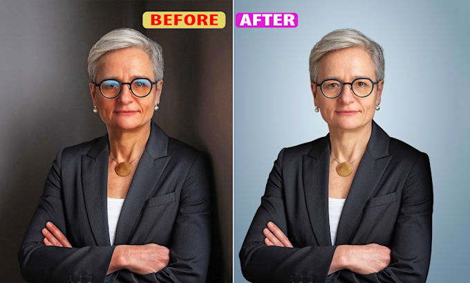 remove flash glare, reflections and headshot, fashion, portrait retouch