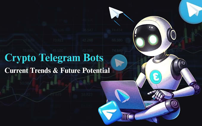 automate custom telegram bot, crypto bot, trading bot, telegram apis in python
