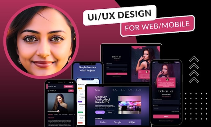 design UI UX, figma landing page, figma website