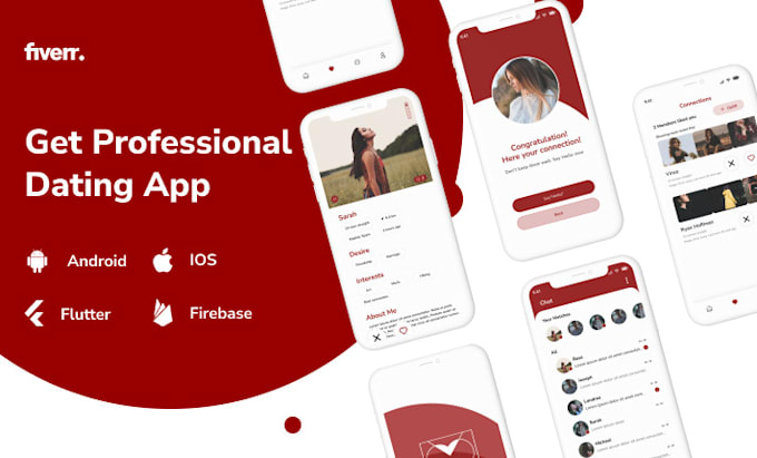 develop dating, social, chat, live streaming app and website