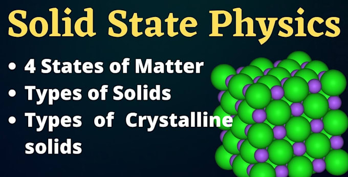 help you in solid state physics