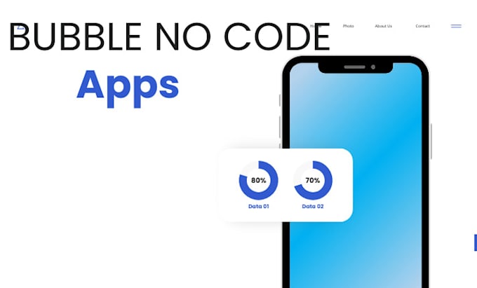 do no code bubble app development, bubble io developer, database integration