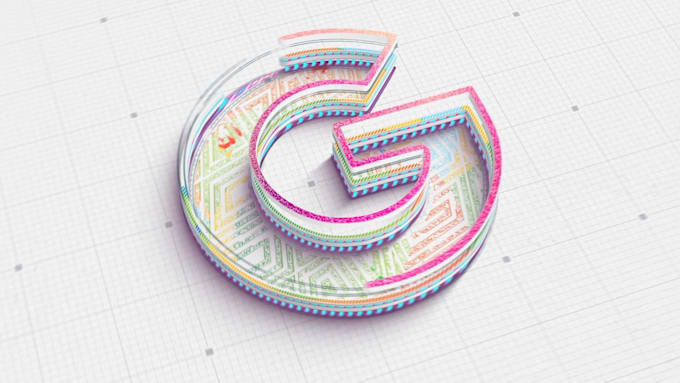 create 4k glossy logo intro animation for youtube and brand videos