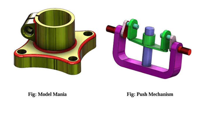 creative and detailed solidworks 3d engineering design