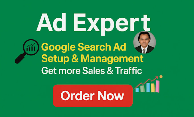 set up your google ads campaigns and management ppc ad