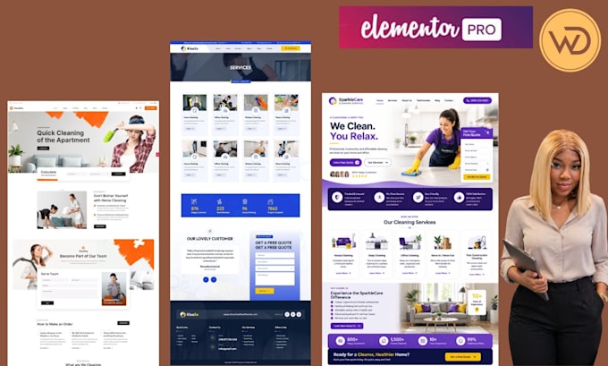 design house cleaning office cleaning home cleaning  wordpress websites