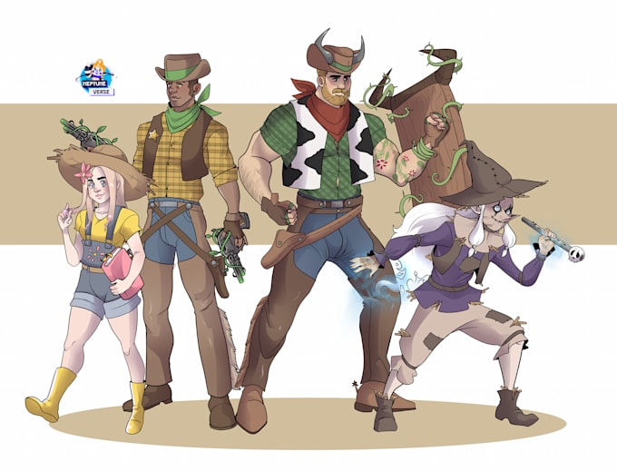 draw sprites or sprite sheets for visal novels, games
