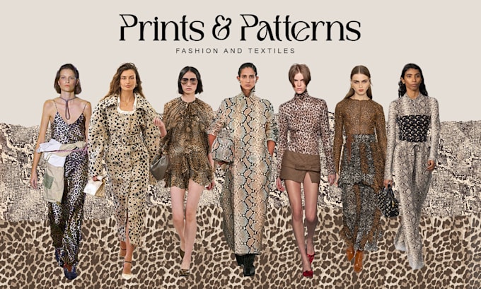 design unique seamless textile print, pattern, design