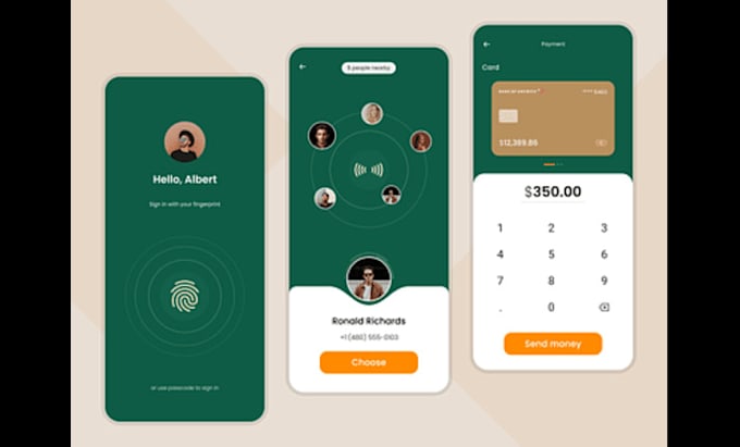 develop digital business card with nfc app