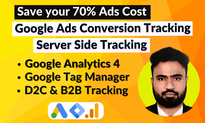 Setup google ads conversion tracking and analytics 4 by tag manager by ...