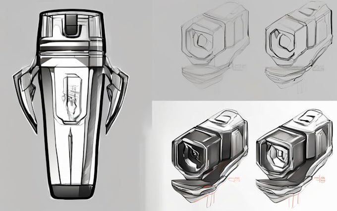 industrial design sketch to present your idea
