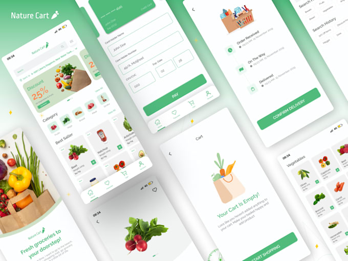 Do creative mobile app ui ux design in figma, and adobe xd by ...
