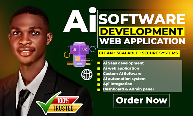 build ai saas web app, custom ai software and automation system