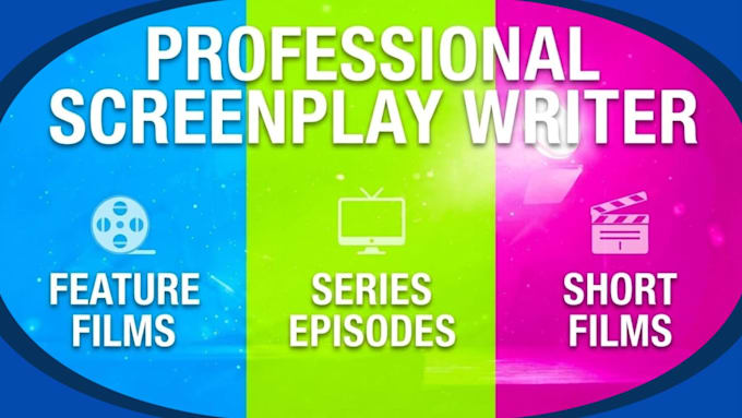 be your professional screenwriter for feature, series, or short film