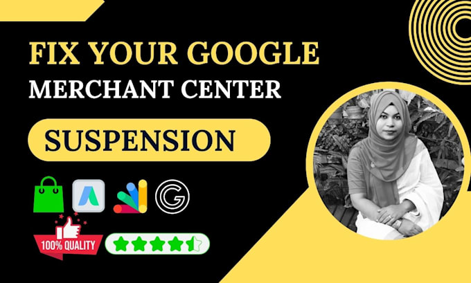 fix google merchant center shopping ads and setup merchant center suspension
