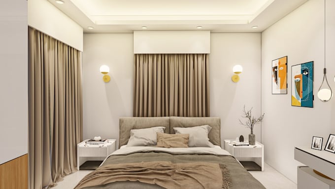 do render aesthetic post digital architectural illustrations