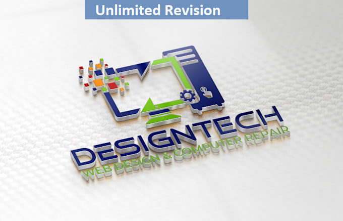 create a fantastic computer and tech logo design