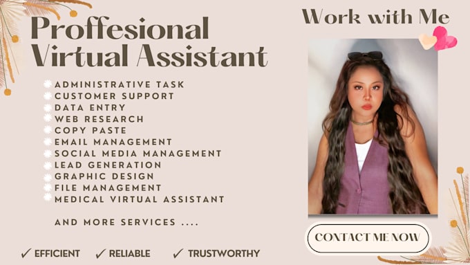 be your administrative virtual assistant