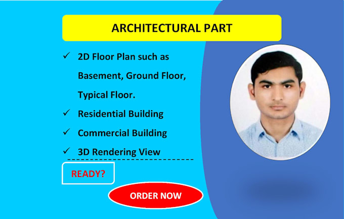 do architectural design with 3d rendering view