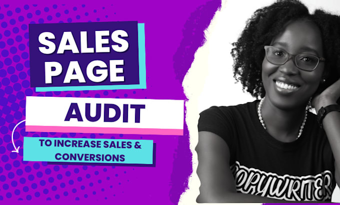complete sales page audit to increase conversions