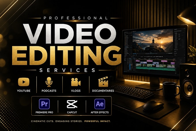 edit cinematic vlogs, podcasts and documentaries
