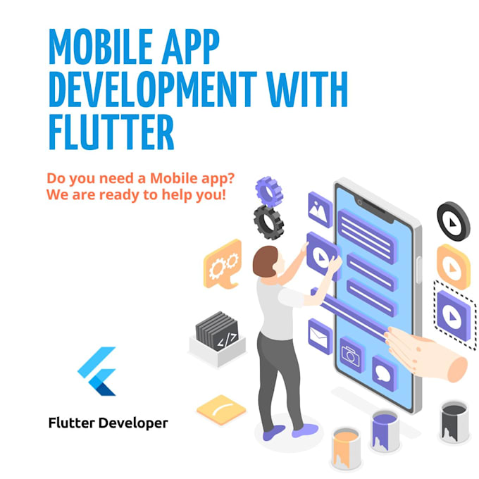 Build mobile apps for android and ios with flutter by Charlescolli161 ...
