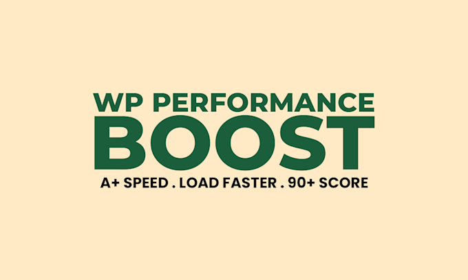 boost wordpress website speed and performance