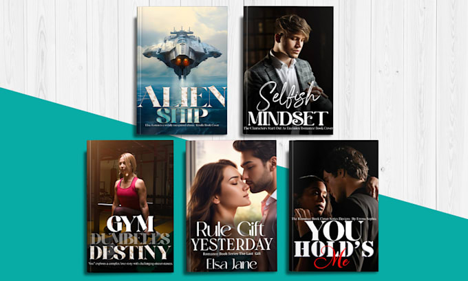 design professional book cover or kindle book cover