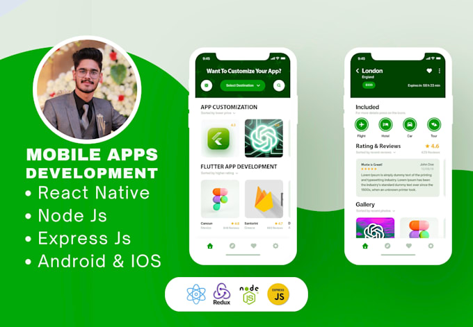 Develop the best react native app for android and ios by Shaheergull ...