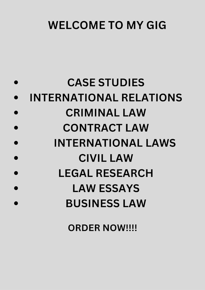 handle UK law assignments and legal writing