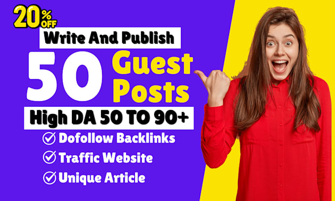 guest post and publish article with premium guest posting service da 90 plus