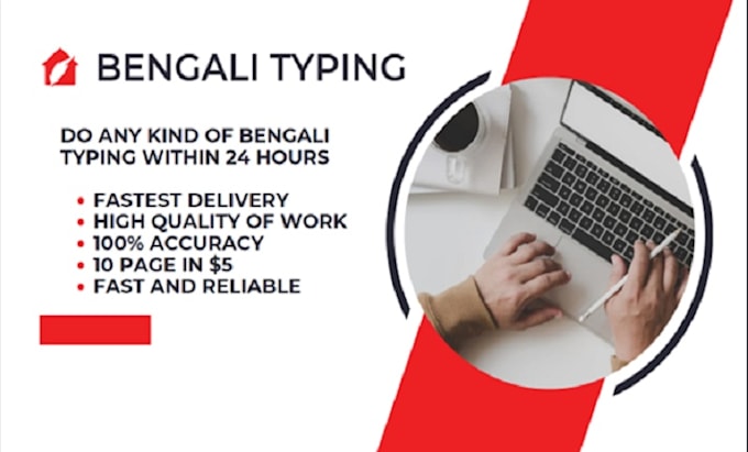 do bengali typing and english typing for you