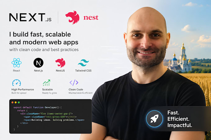 develop a modern and responsive apps with ai integration