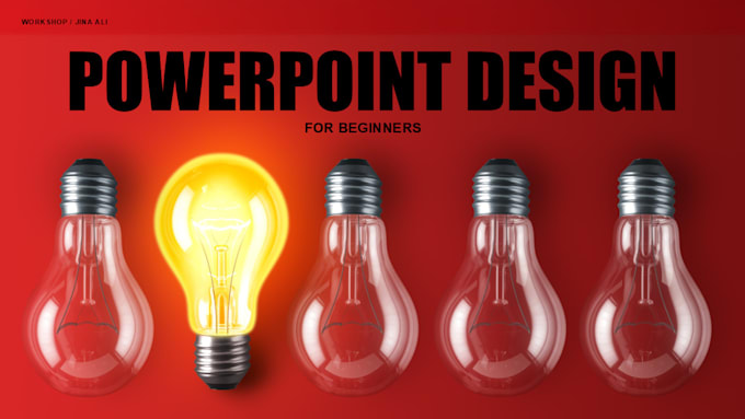 teach you how to design in powerpoint