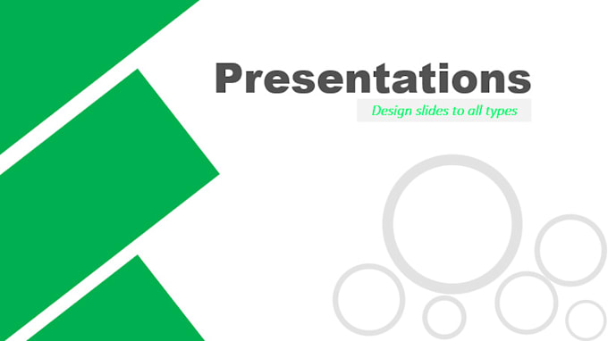 design powerpoint presentation and pitch deck