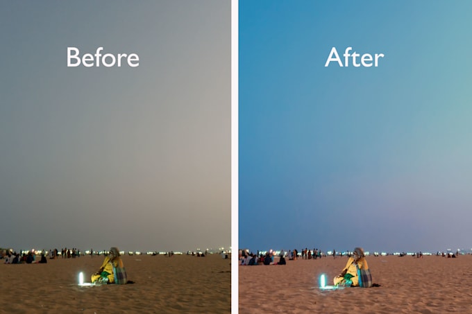 professionally color grade and edit your photos