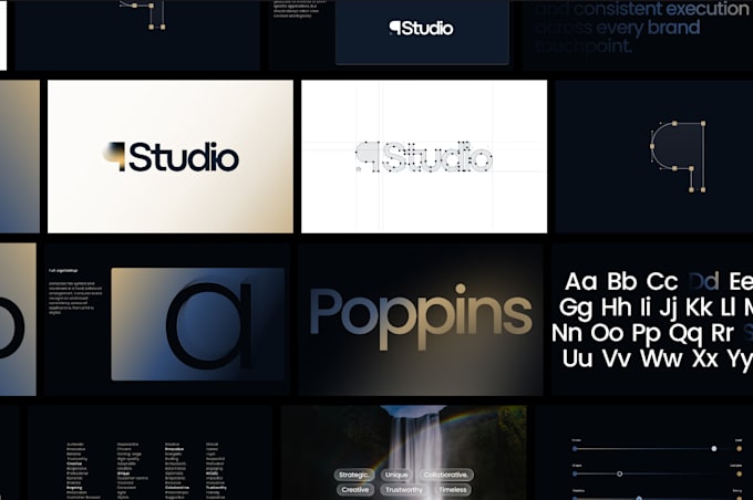 build a professional brand identity with all assets