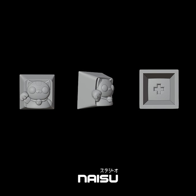 create your custom keycaps for 3d printing