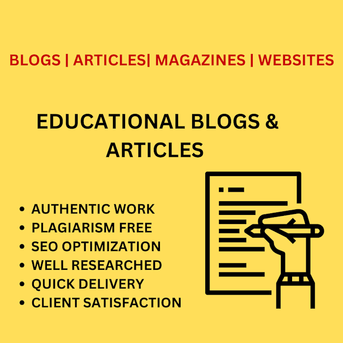 create engaging educational blogs