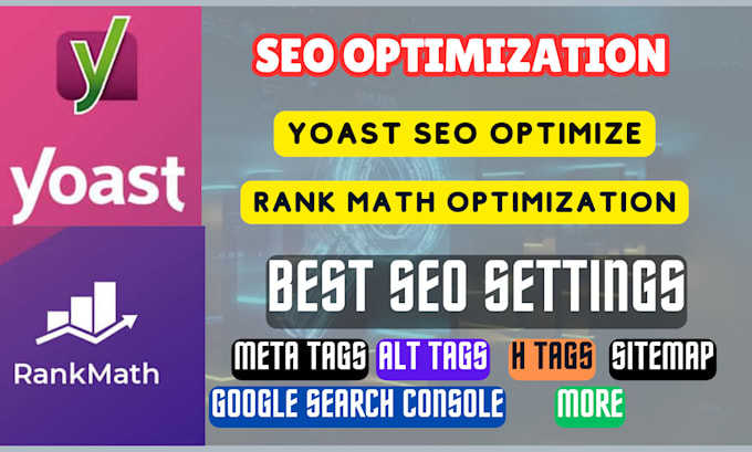 skyrocket wordpress website on page optimization with yoast SEO rank math