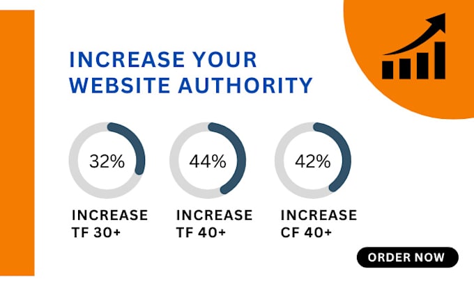 increase da DR and tf of your website