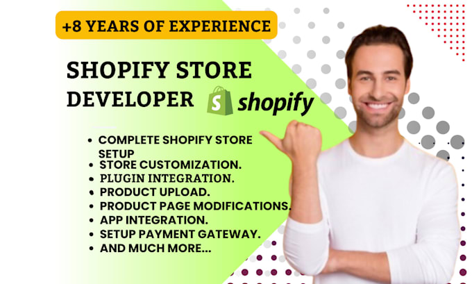 do shopify store development and shopfy store redesign