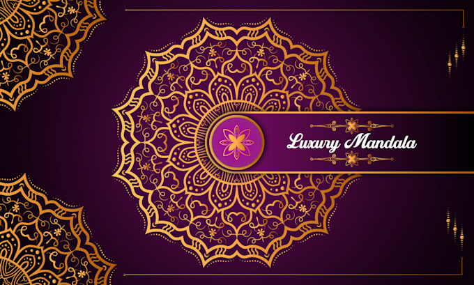 create luxury mandalas and sacred geometry mandala design