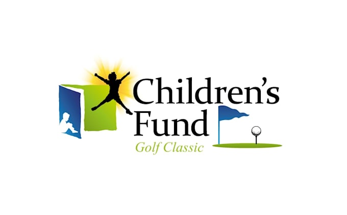 design exceptional children golf tournament logo