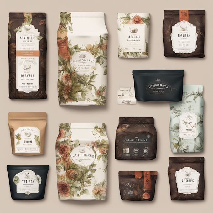 create labels and packaging for your tea or coffee