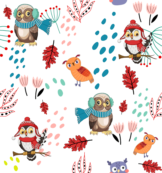 design digital theme based scarfs